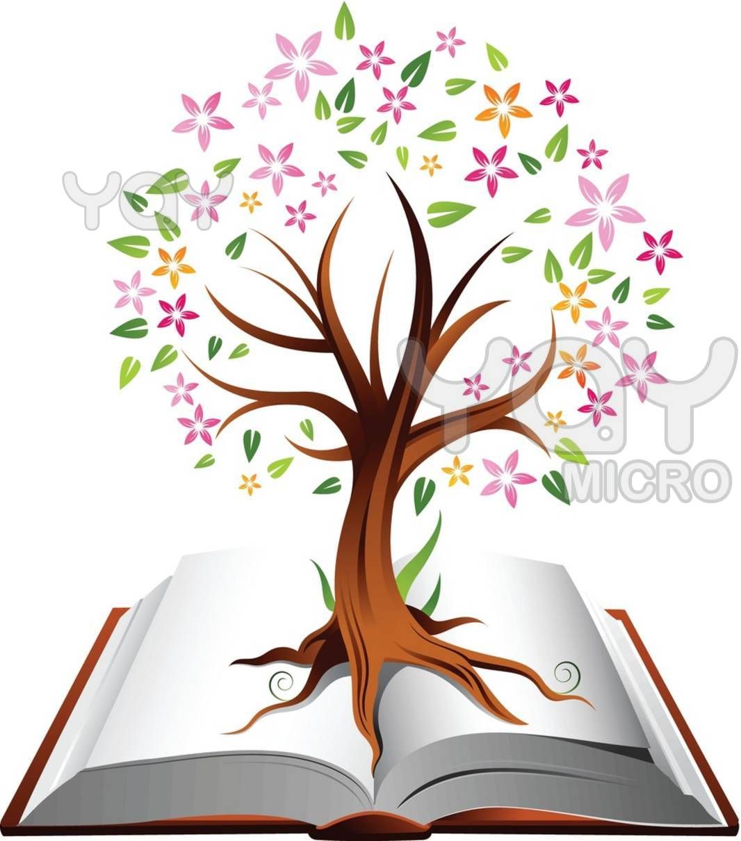 abc clipart knowledge tree