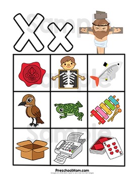 Bible of the x. Abc clipart letter week
