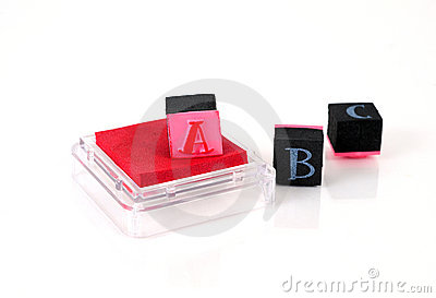 abc clipart stamp