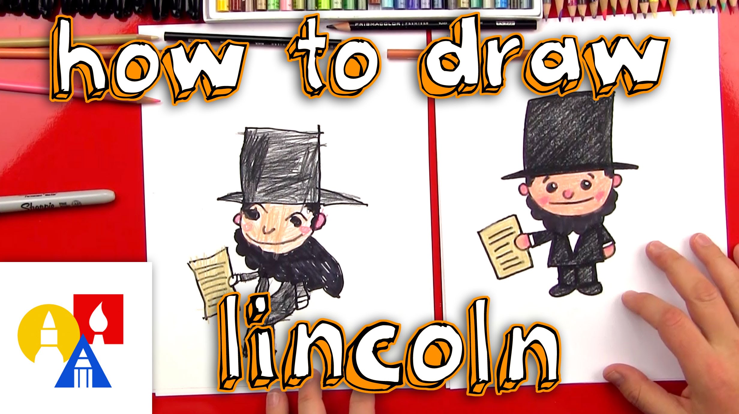 abraham lincoln clipart caricature