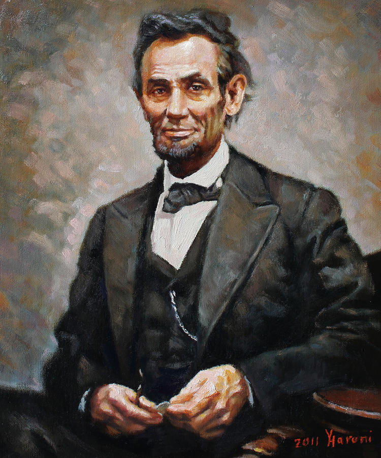 At paintingvalley com explore. Abraham lincoln clipart painting