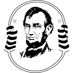 abraham lincoln clipart painting
