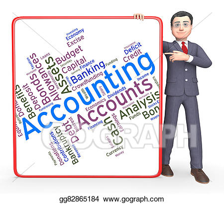 Accountant accounting book