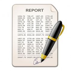 accountant clipart accounting report