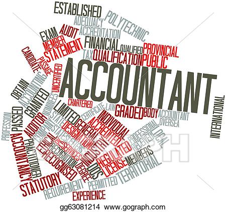 Stock illustration drawing gg. Accountant clipart certified public accountant