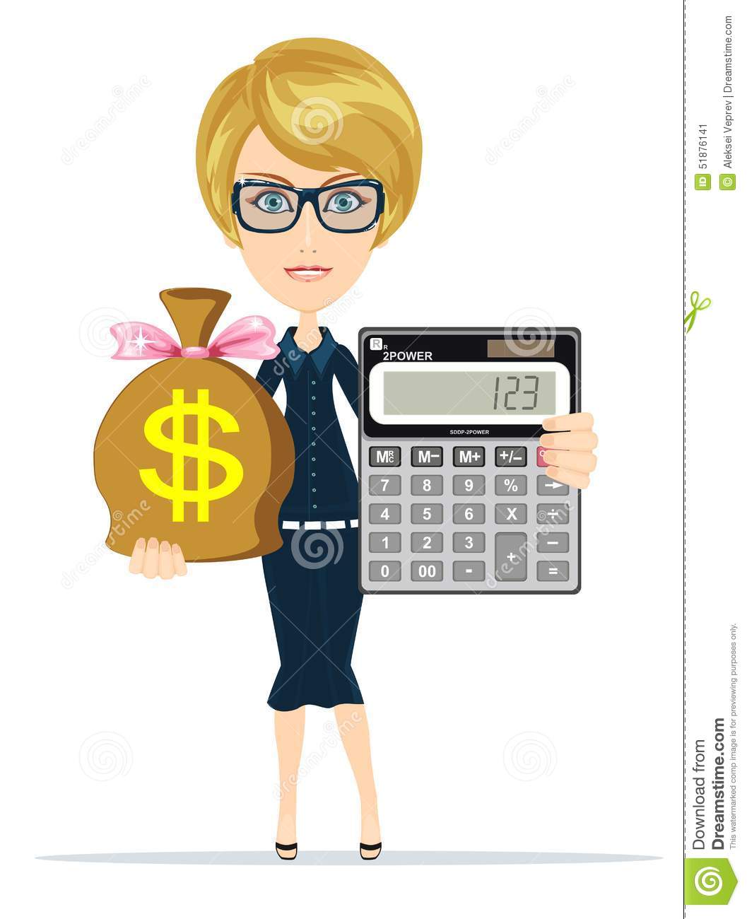 Station . Accounting clipart female accountant