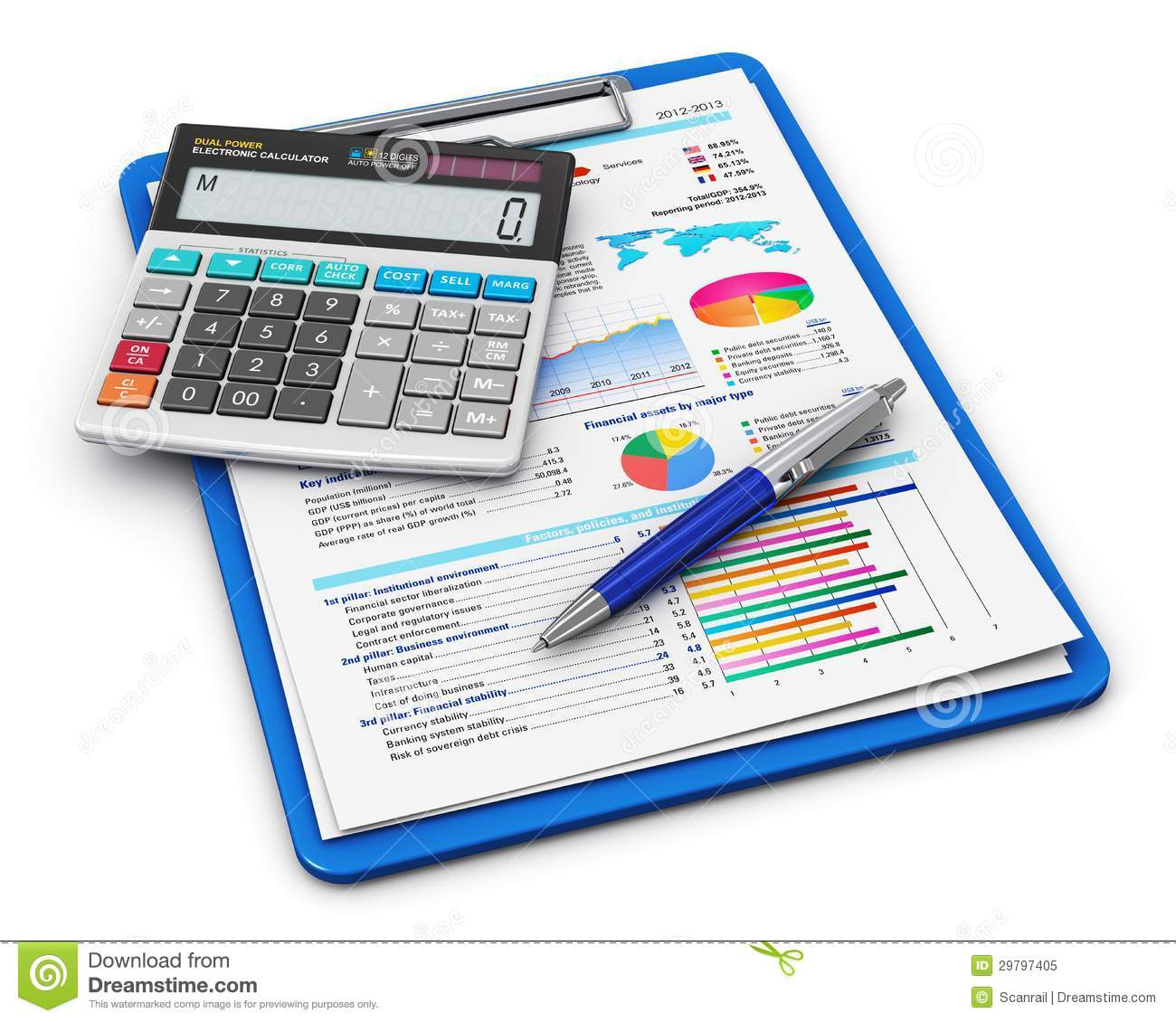 accounting clipart financial document