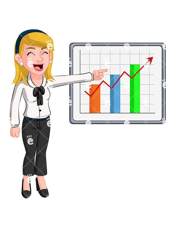 accountant clipart happy