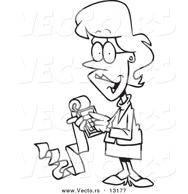 accounting clipart black and white