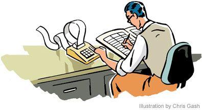 accounting clipart financial sector