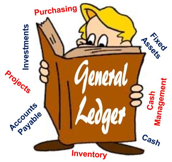 accounting clipart ledger account