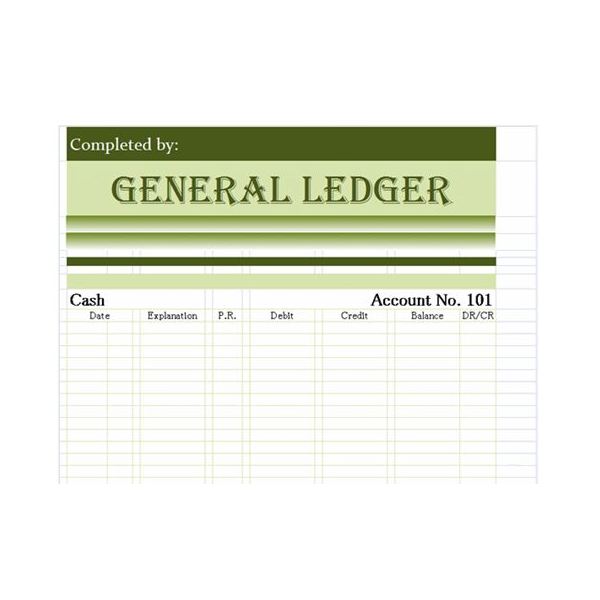 accounting clipart ledger account
