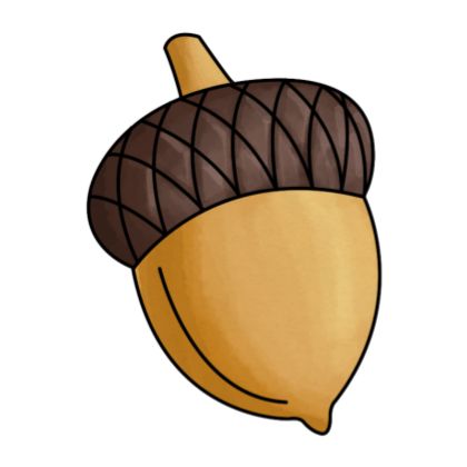 acorn clipart animated