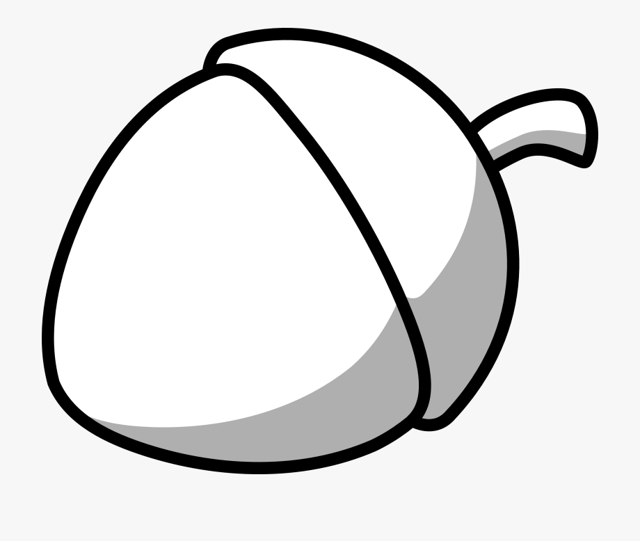 Acorn clipart black and white. Corn line art 
