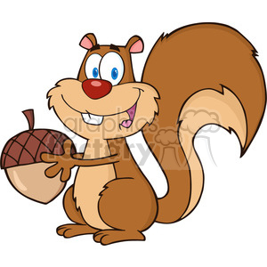 acorn clipart squirrel