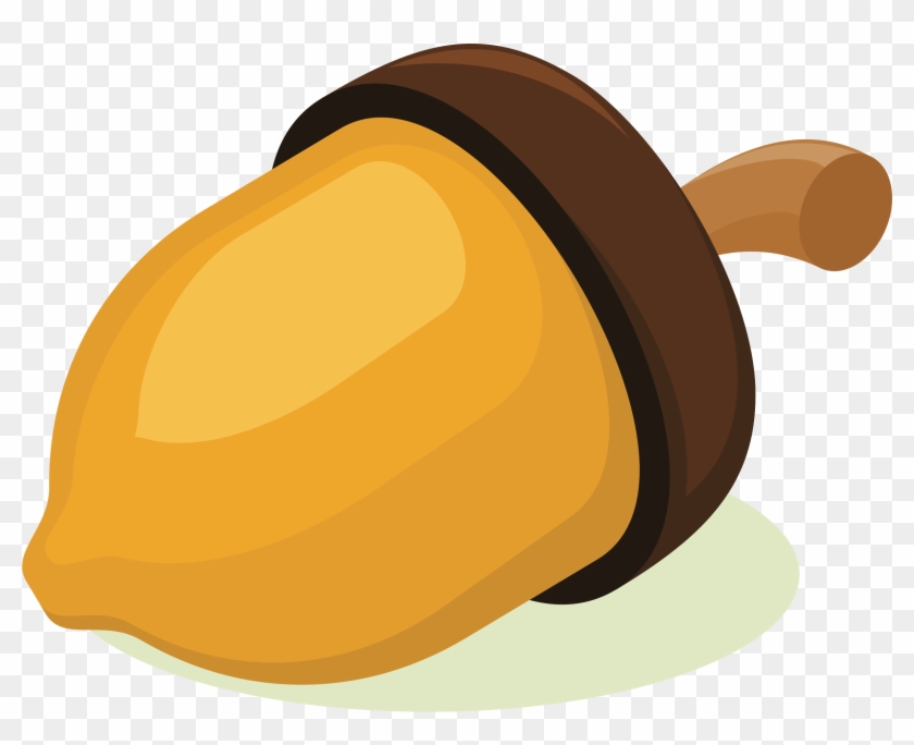acorn clipart yellow