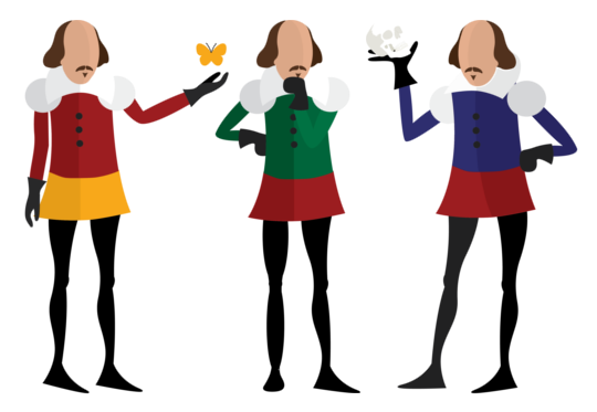 acting clipart actor shakespearean