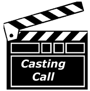 Casting call actors auditions. Acting clipart audition