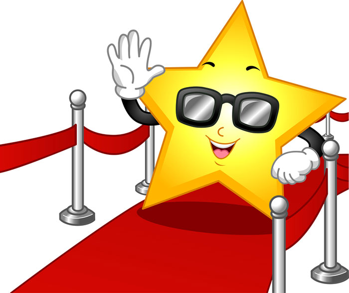 acting clipart celebrity