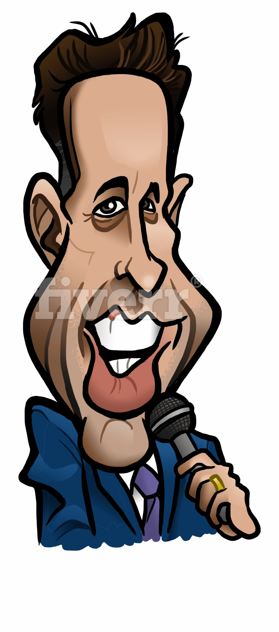 Drawing jerry seinfeld cartoon. Acting clipart celebrity