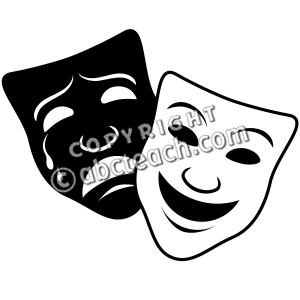 drama clipart drama mask
