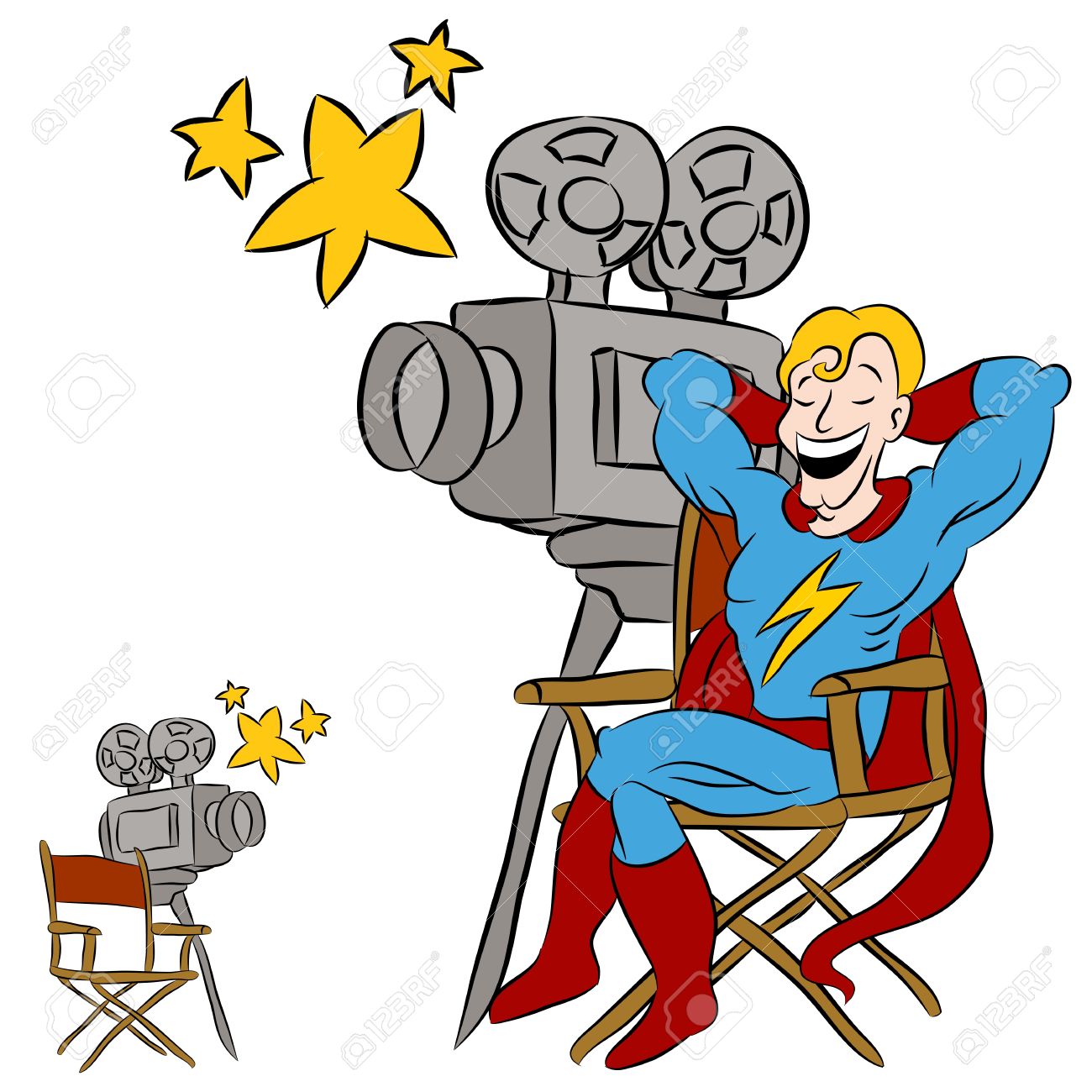 Acting clipart movie star. Free download best 
