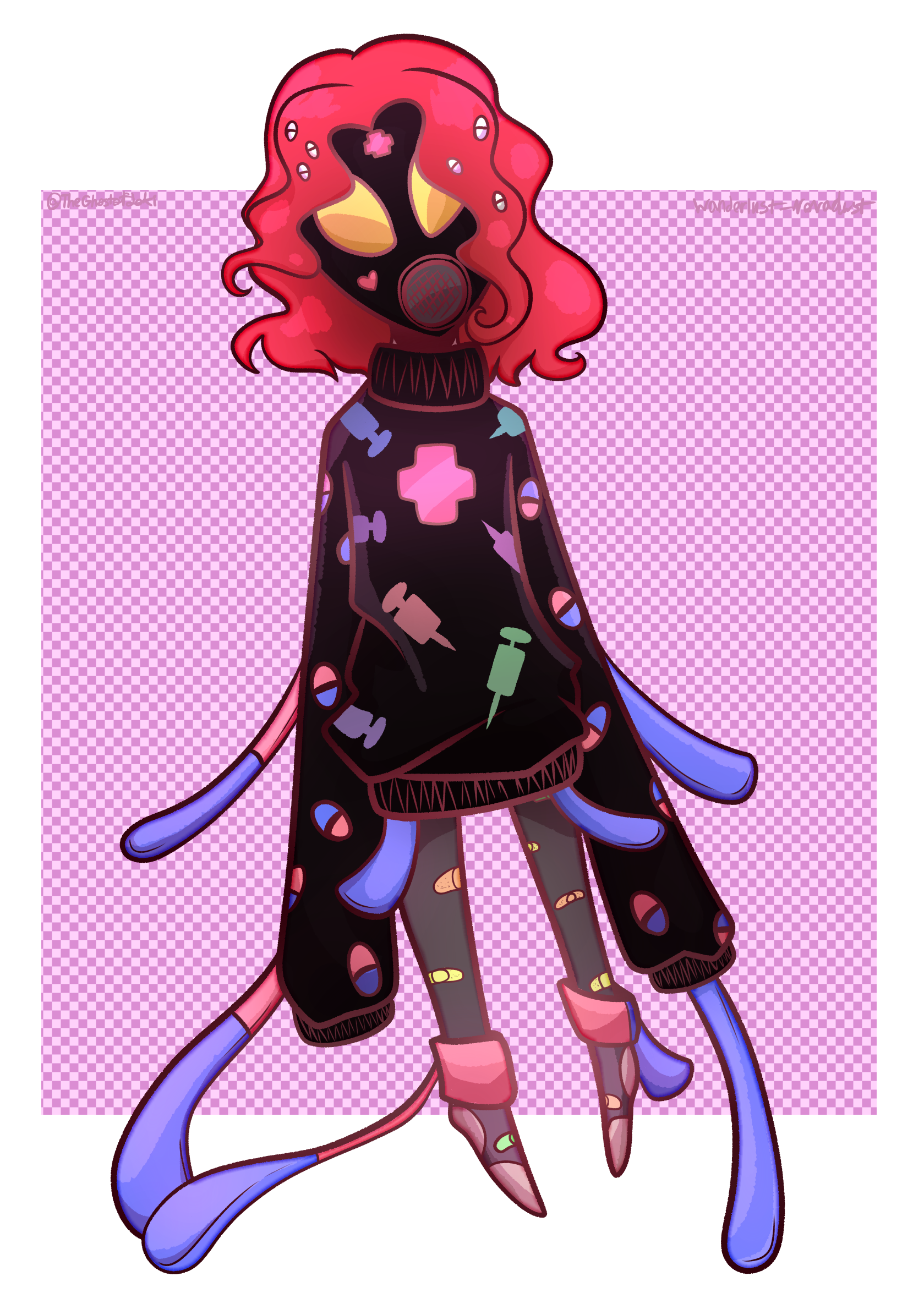 Menhera by wanderlust novadust. Acting clipart psycho