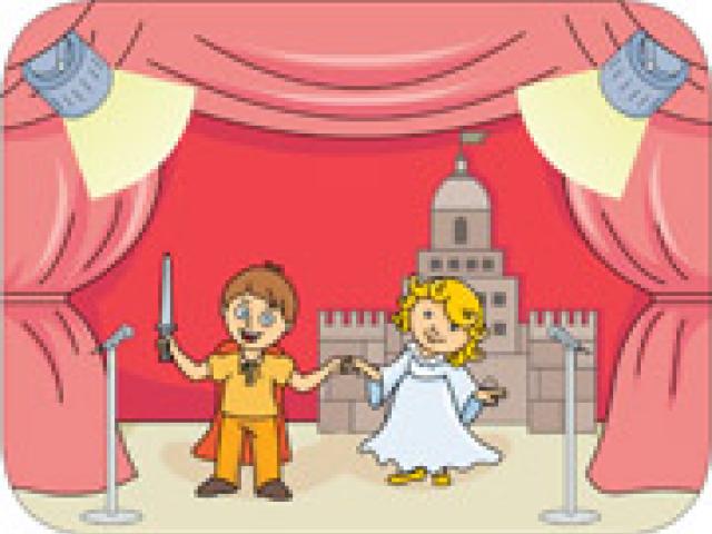 acting clipart stage clipart