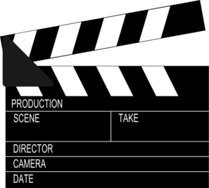 Action clapboard