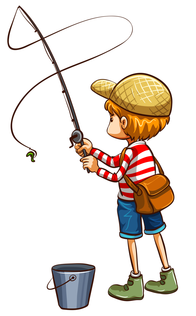 Son clipart fishing.  png clip art