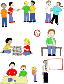 Microsoft clipart social skill. Kids in action skills