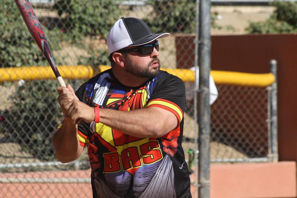 . Action clipart softball