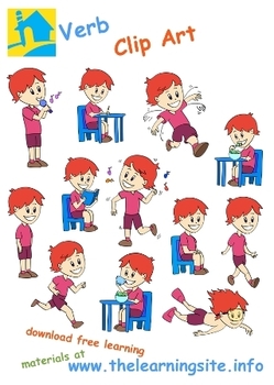 buy clipart action verbs