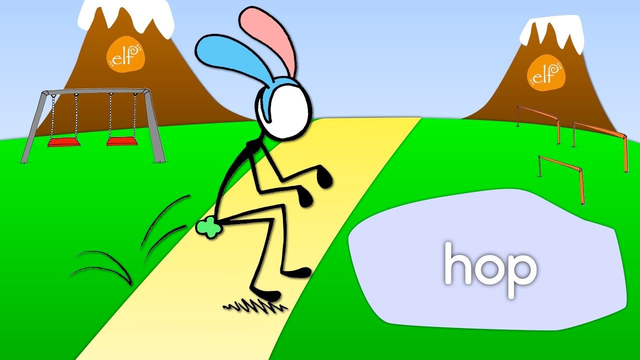 action clipart video