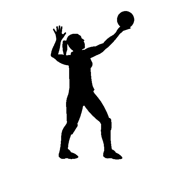 Home action shots. Volleyball clipart silhouette