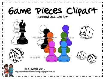 activities clipart board game