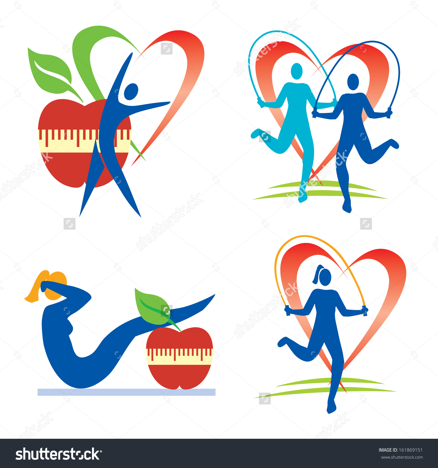 activities clipart healthy lifestyle