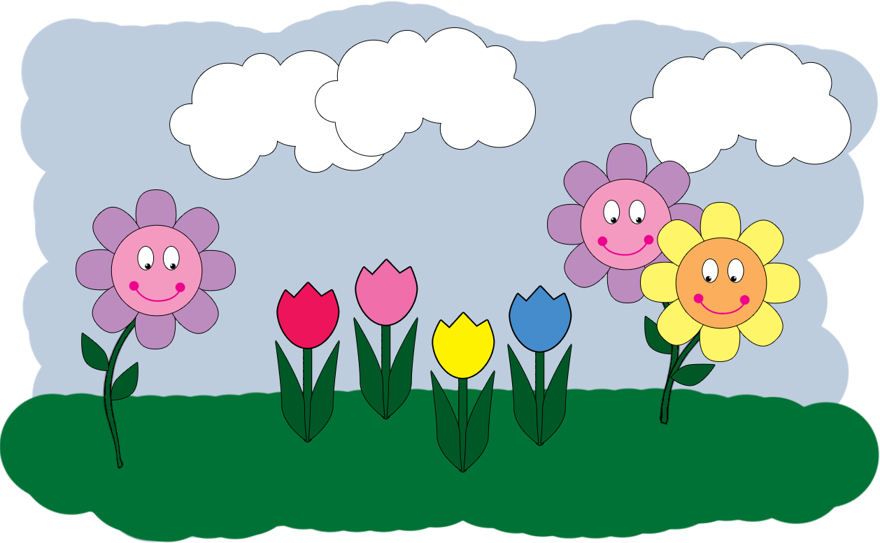 clipart spring printable
