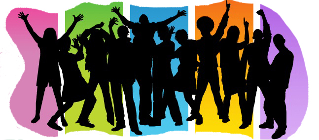 crowd clipart youth
