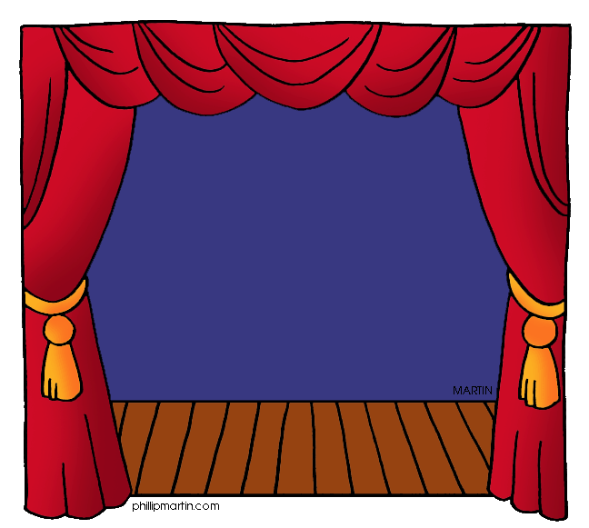 theatre clipart stage direction