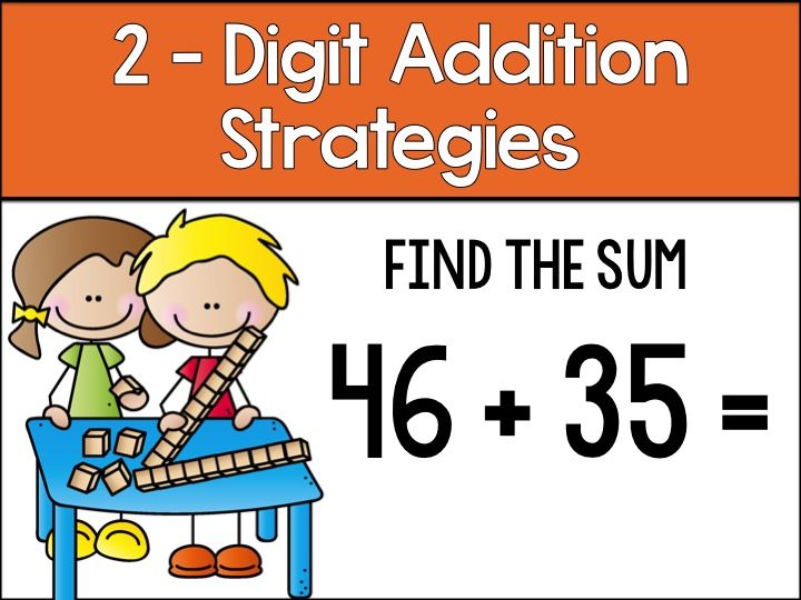 Two digit strategies hi. Addition clipart addition strategy