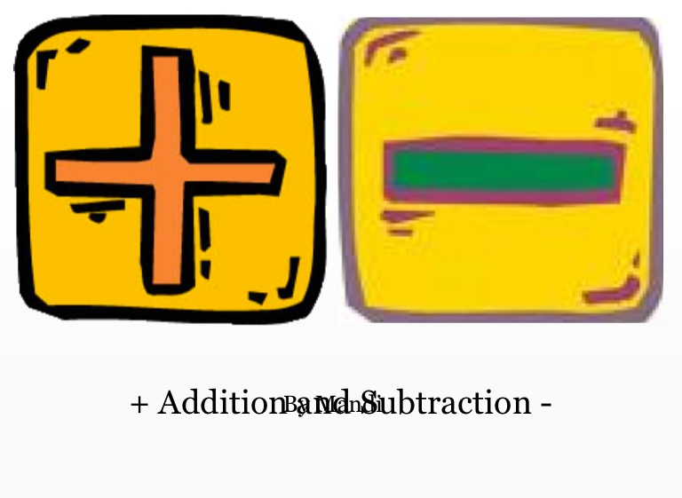 addition clipart addition subtraction