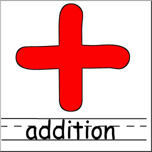 addition clipart addition symbol