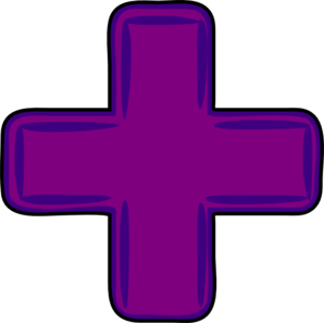 addition clipart cross