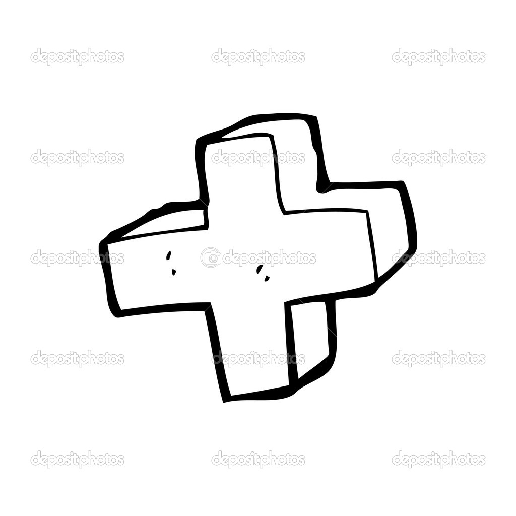 addition clipart cross