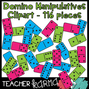 Math manipulatives pcs by. Domino clipart paper