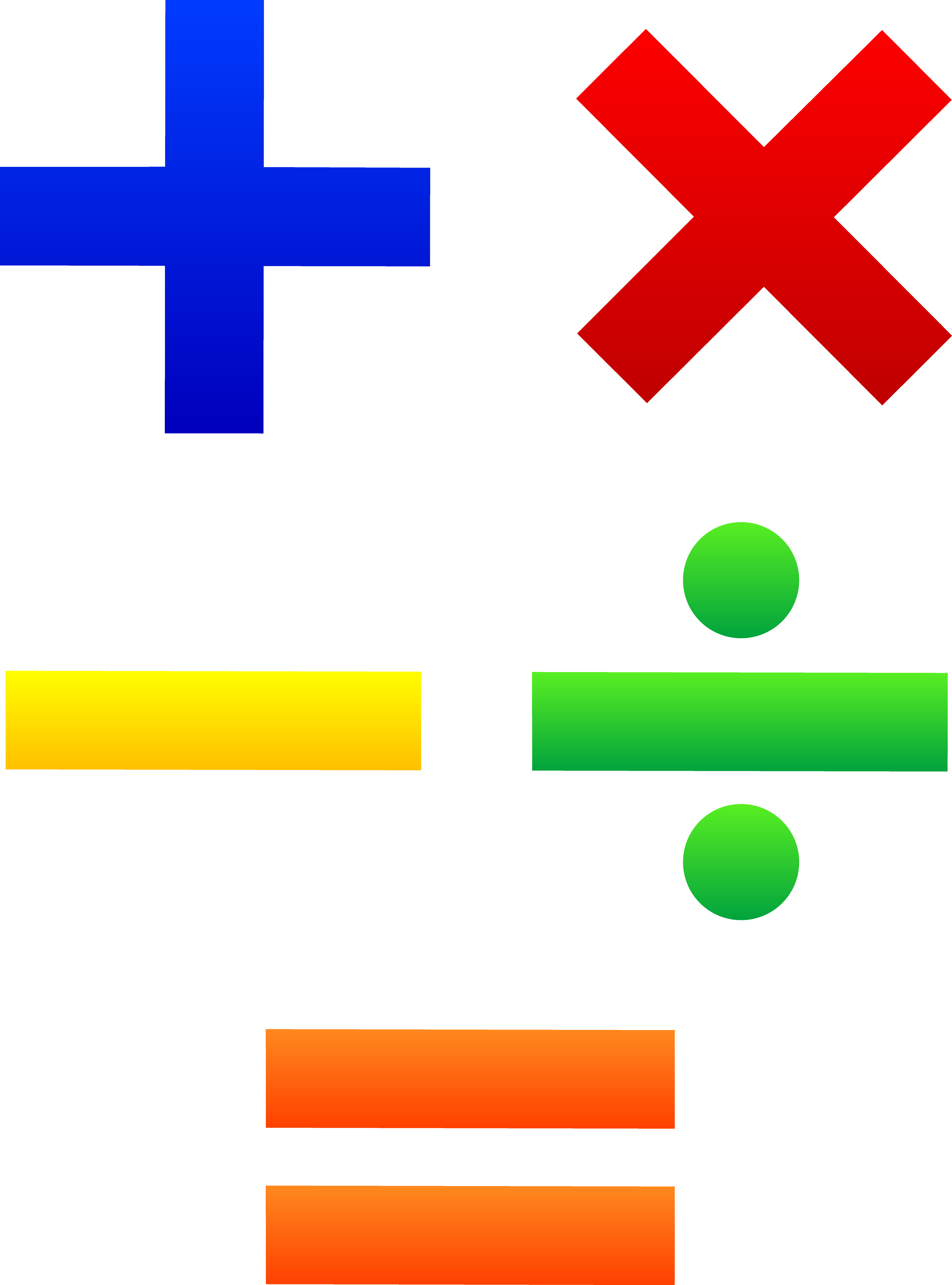 The plus and minus. Fraction clipart math symbol