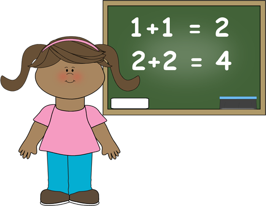 learning clipart student math
