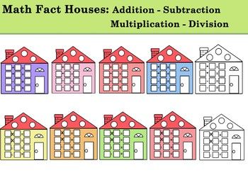 addition clipart multiplication division subtraction
