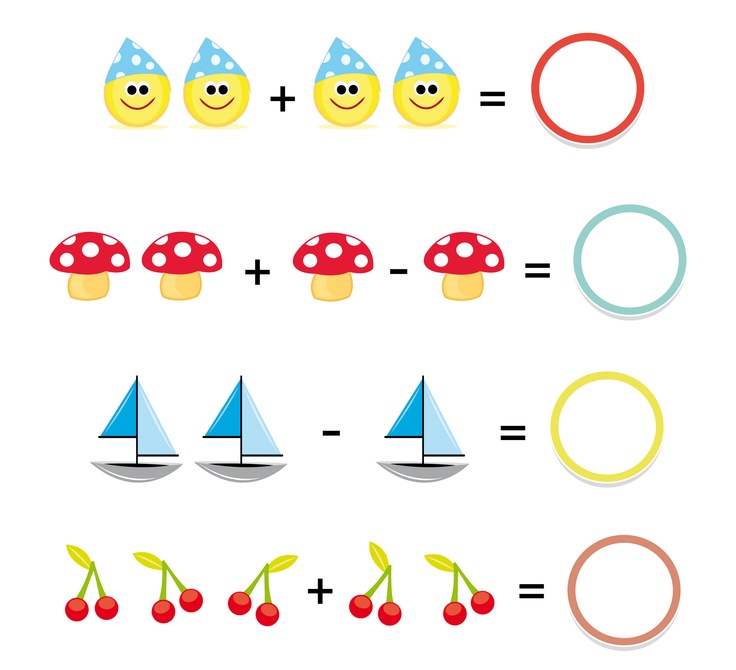 Addition clipart preschool math.  best and subtraction
